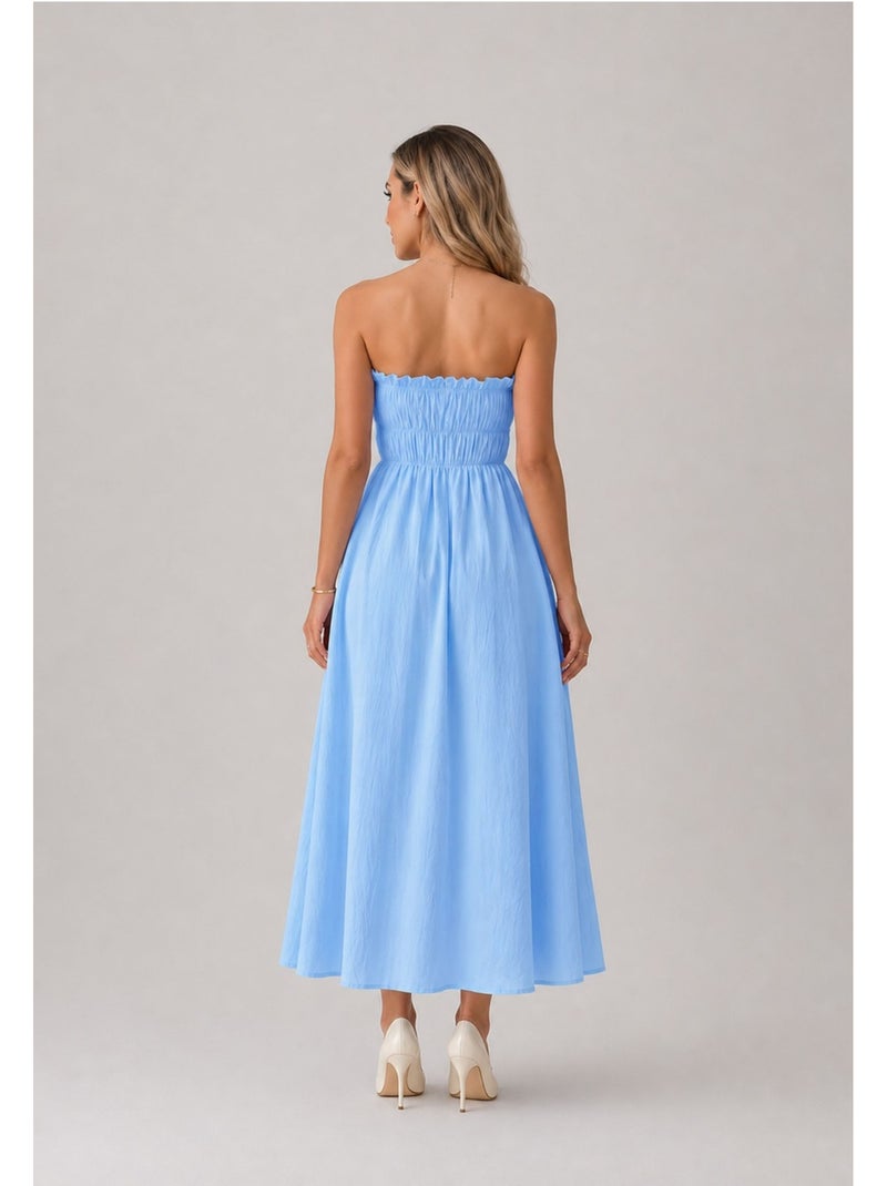 Vestido Kebello Azul cielo - Kiabi