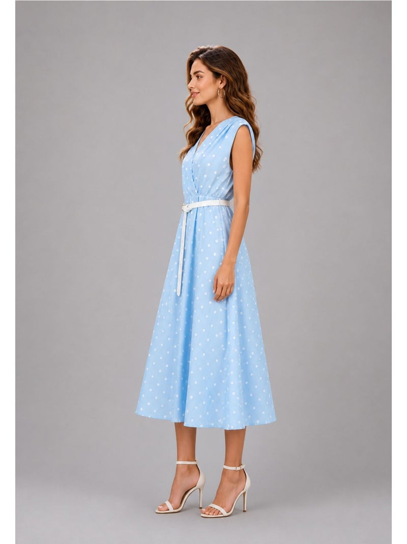 Vestido Kebello Azul cielo - Kiabi