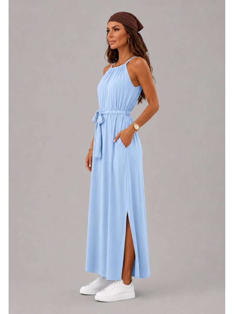 Vestido Kebello Azul cielo - Kiabi