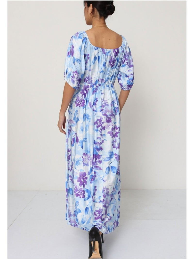 Vestido Kebello Azul - Kiabi