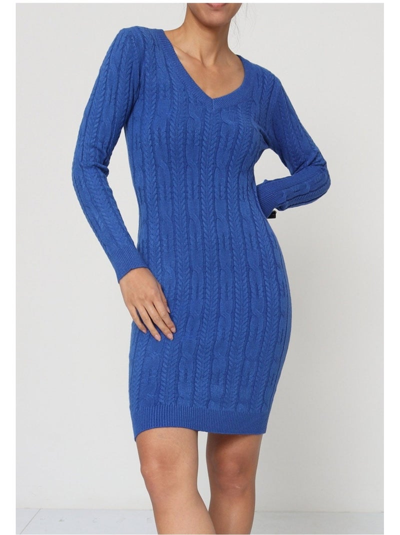 Vestido Kebello Azul - Kiabi