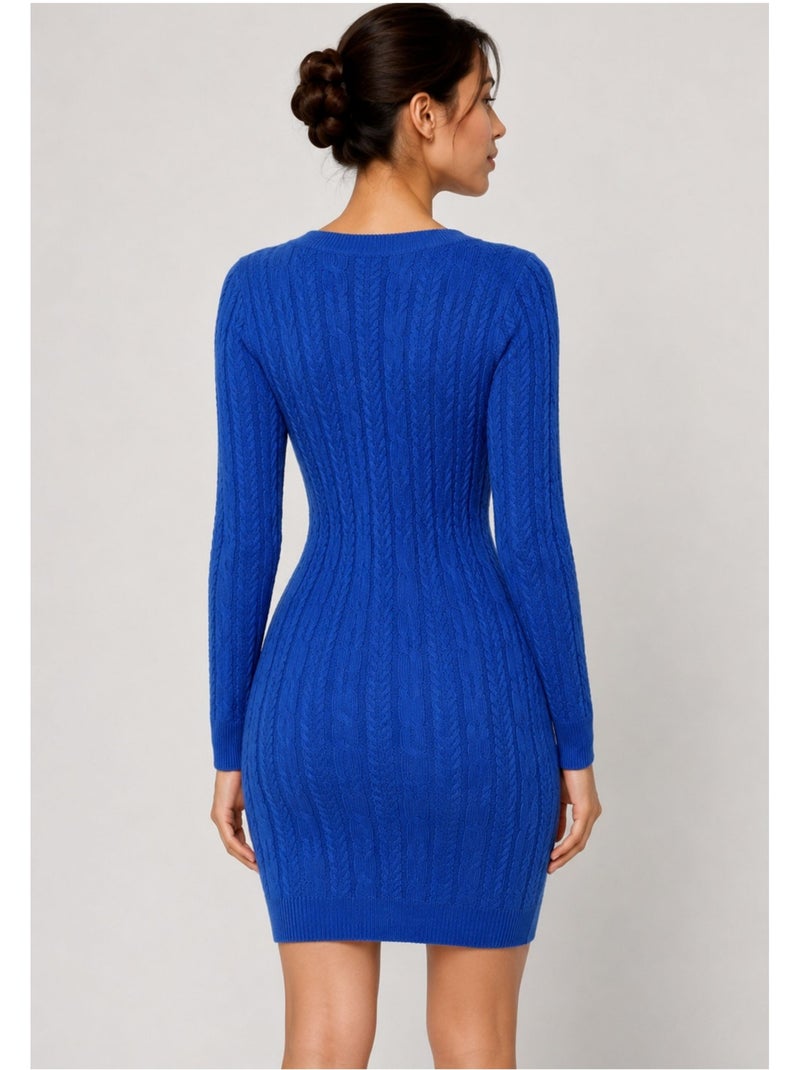 Vestido kebello Azul - Kiabi