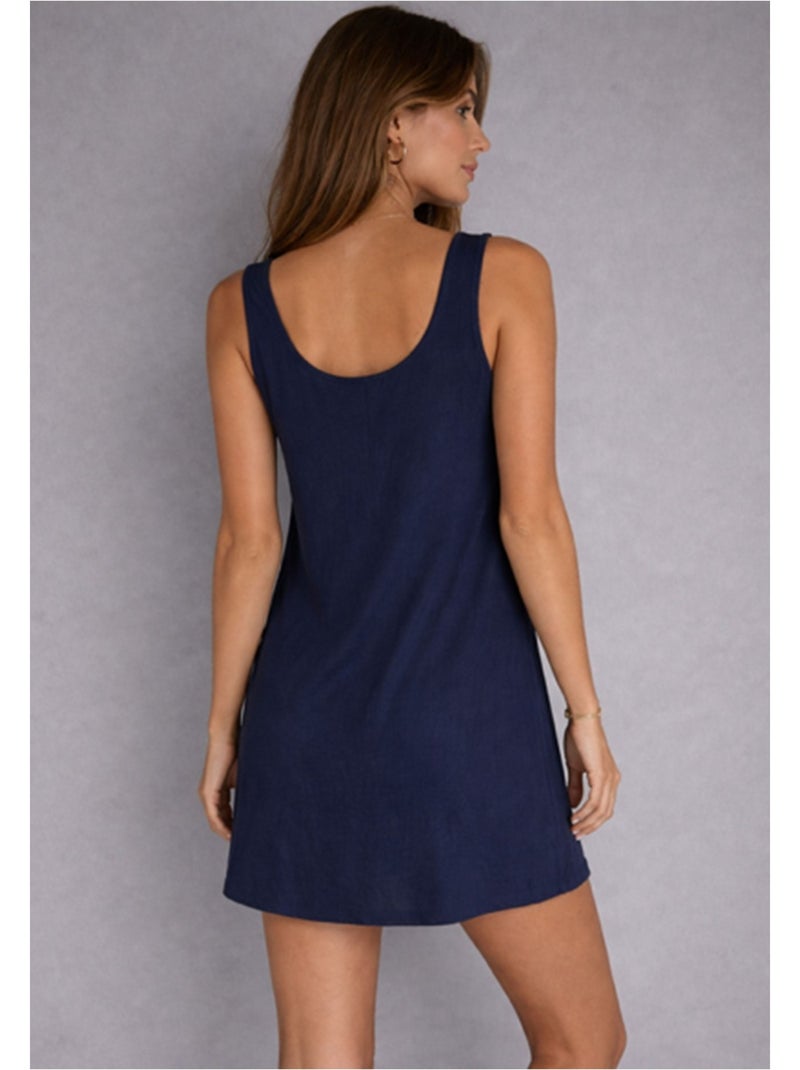 Vestido Kebello Azul marino - Kiabi