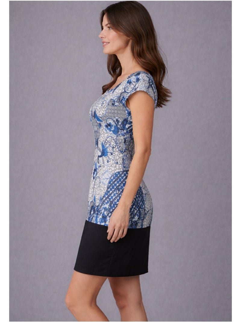 Vestido Kebello Azul - Kiabi