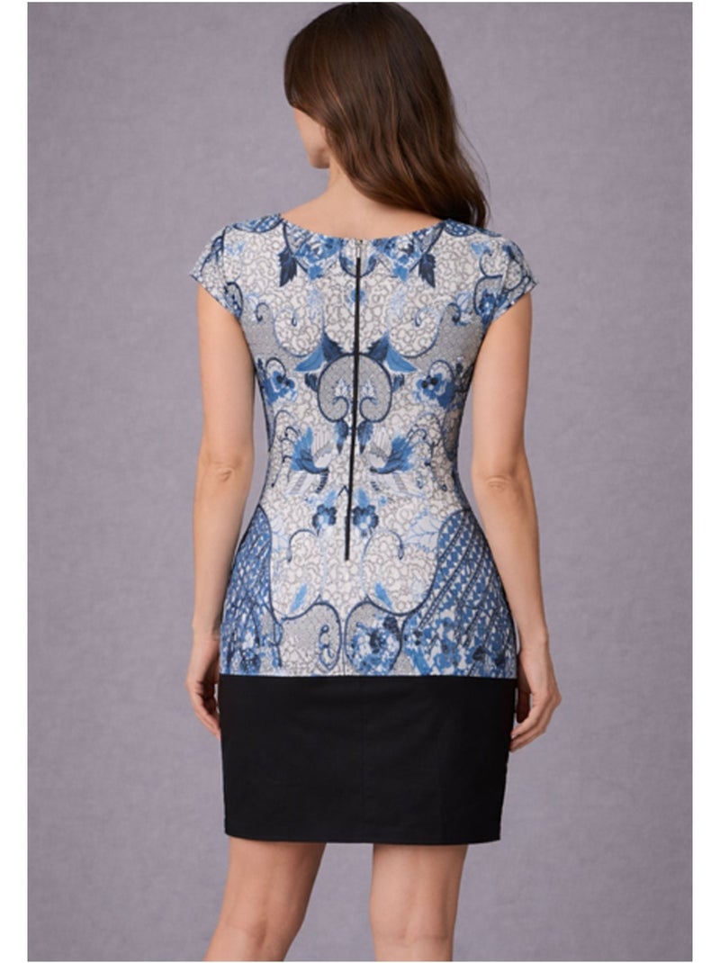 Vestido Kebello Azul - Kiabi