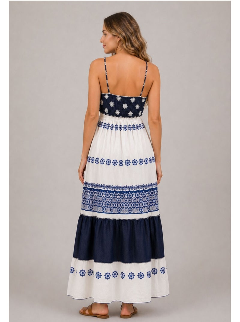 Vestido Kebello Azul - Kiabi