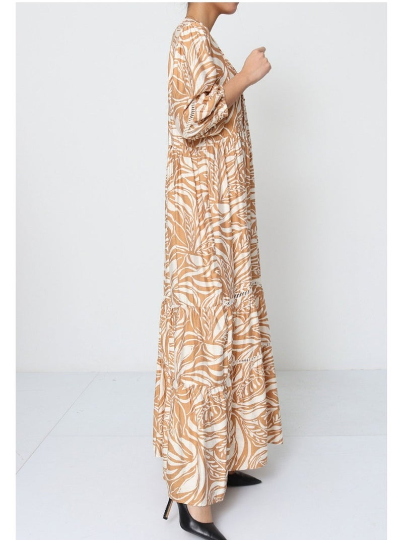 Vestido Kebello Beige - Kiabi