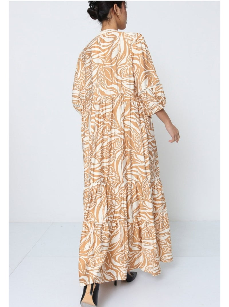 Vestido Kebello Beige - Kiabi