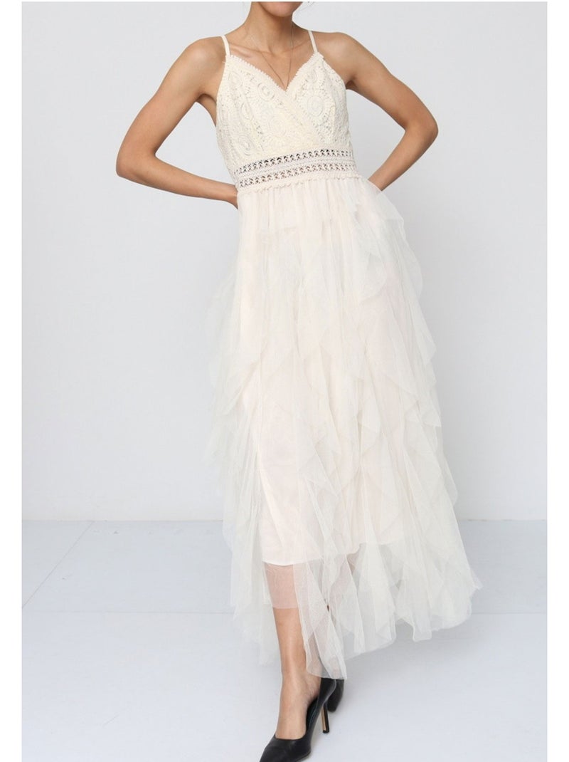 Vestido Kebello Beige - Kiabi