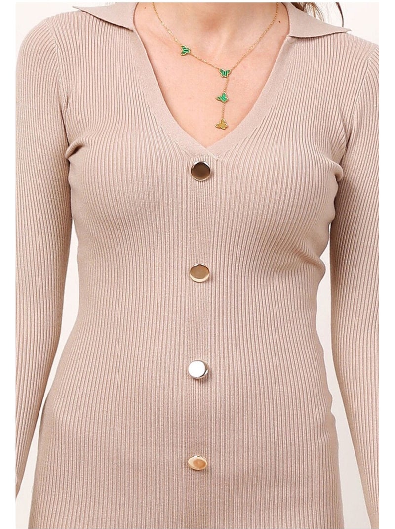 Vestido Kebello Beige - Kiabi