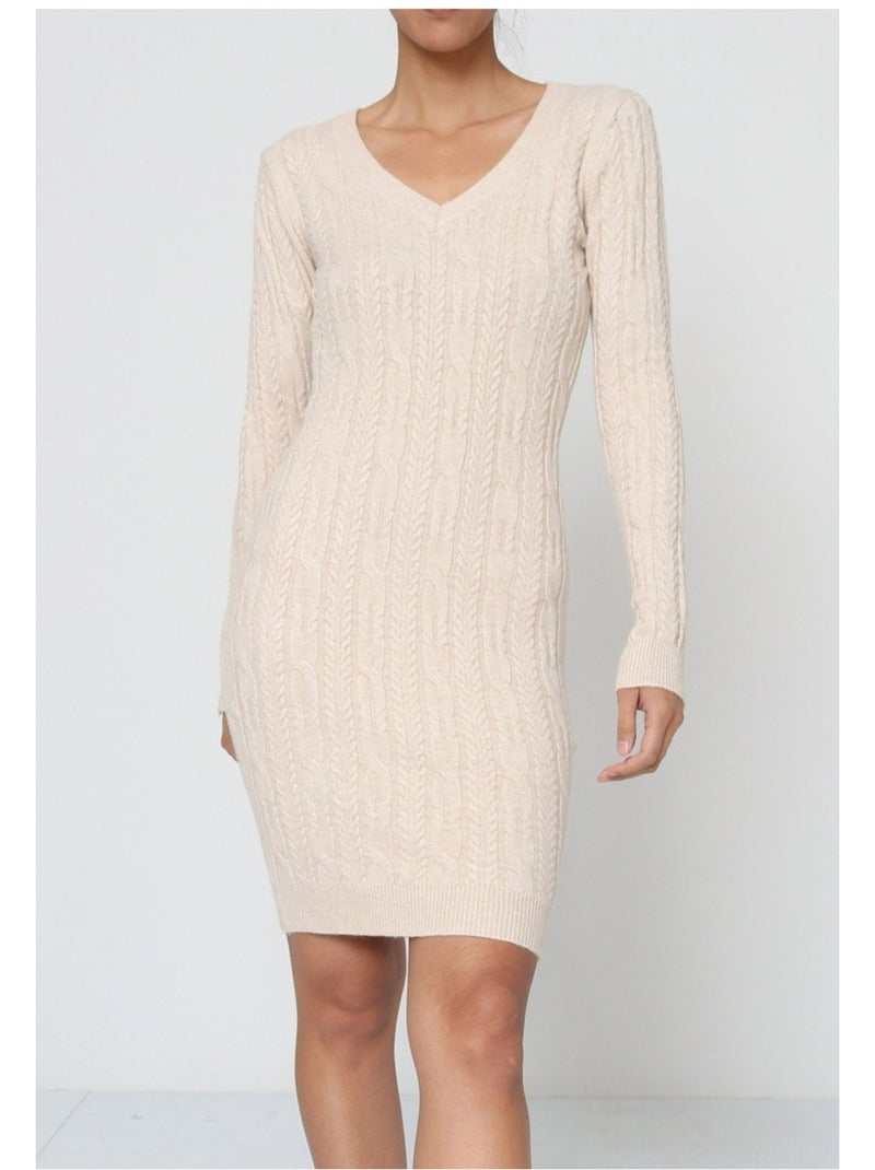 Vestido Kebello Beige - Kiabi