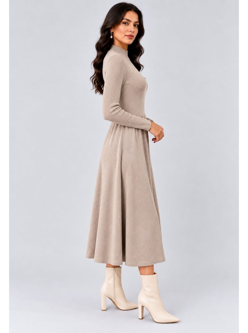 Vestido kebello Beige - Kiabi