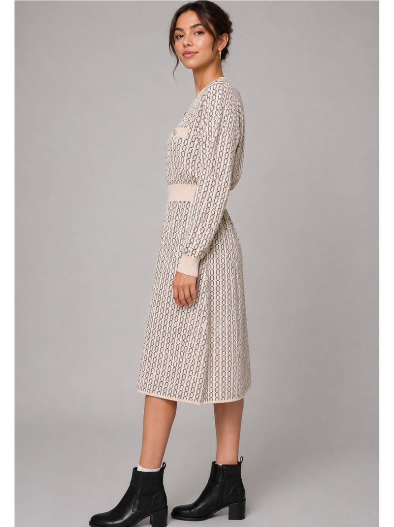 Vestido kebello Beige - Kiabi
