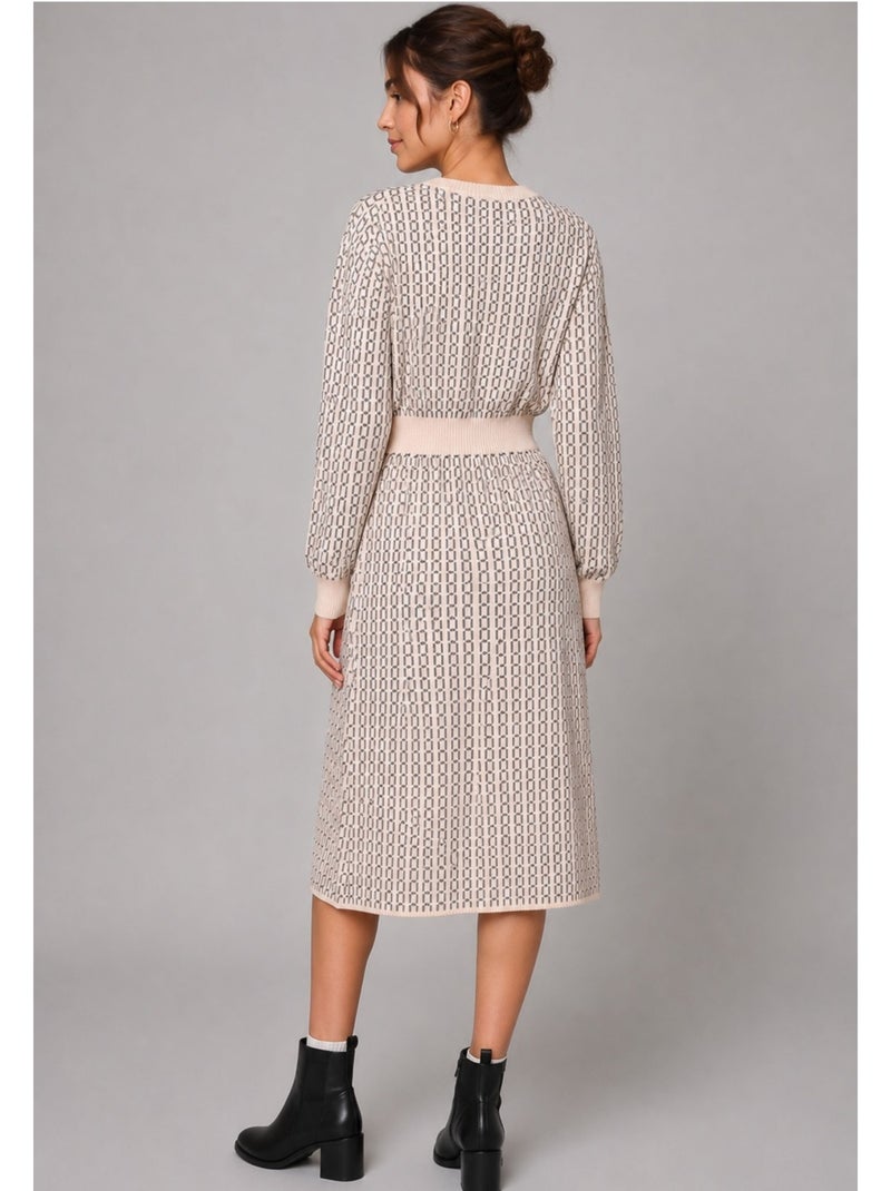 Vestido kebello Beige - Kiabi