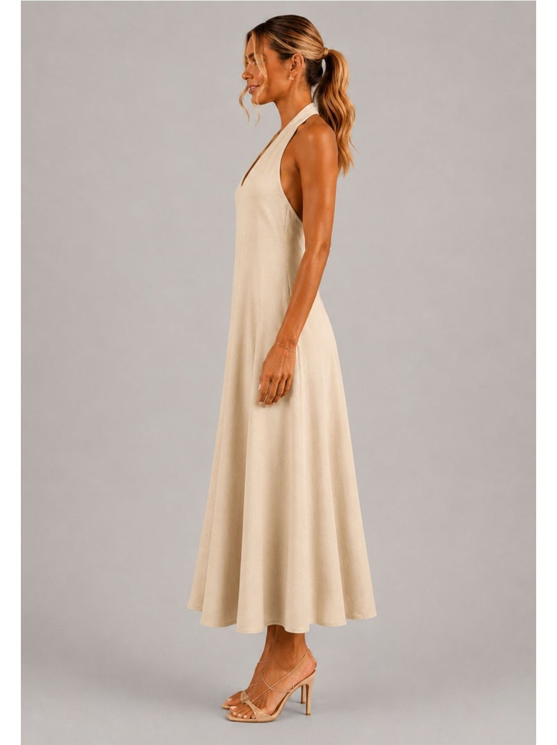 Vestido kebello Beige - Kiabi