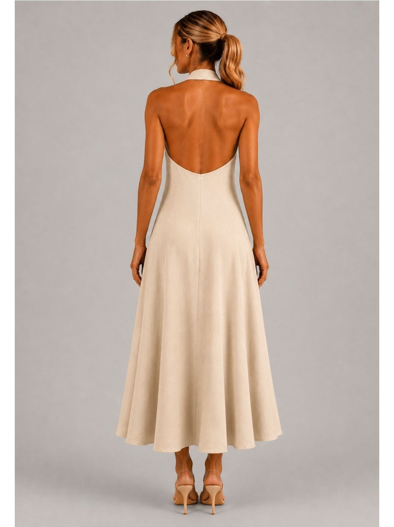 Vestido kebello Beige - Kiabi