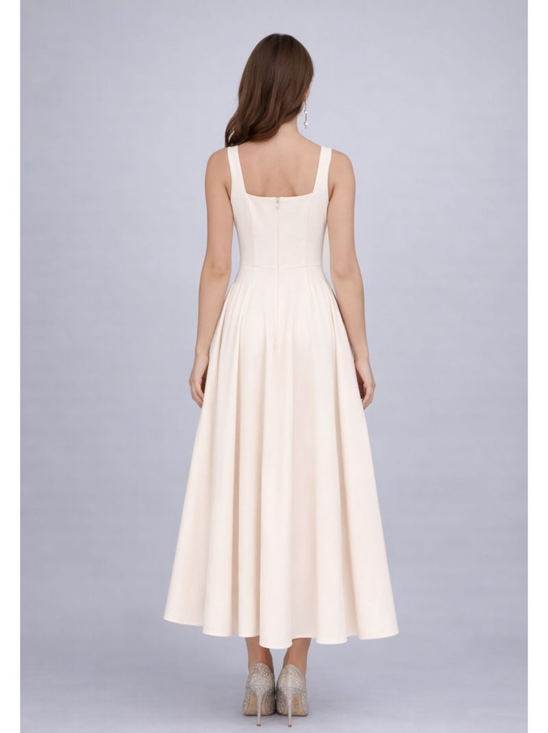 Vestido Kebello Beige - Kiabi