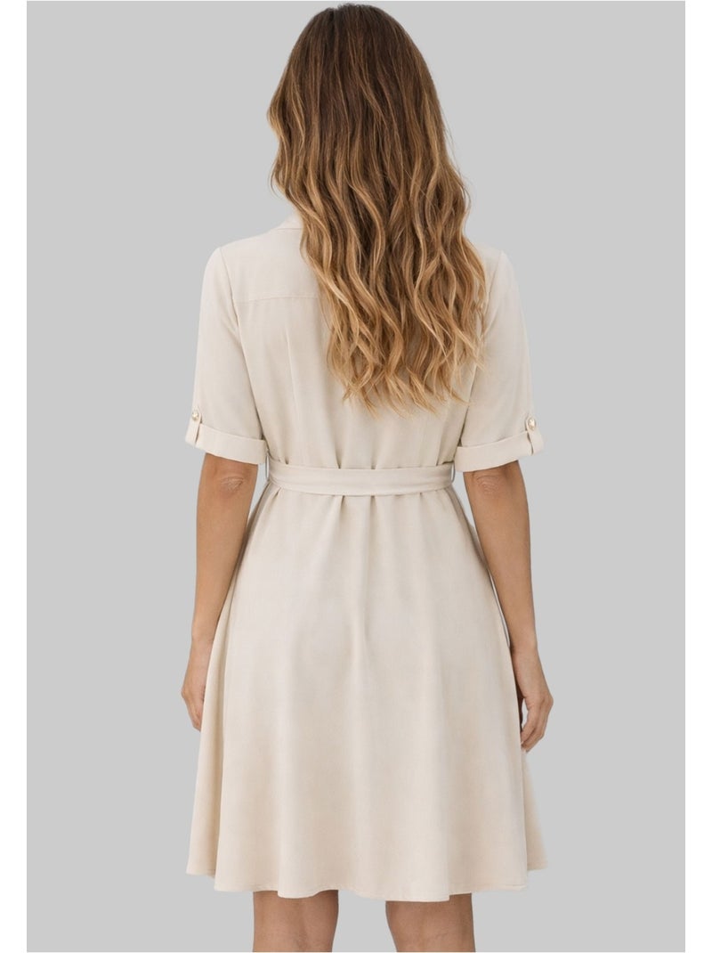 Vestido Kebello Beige - Kiabi