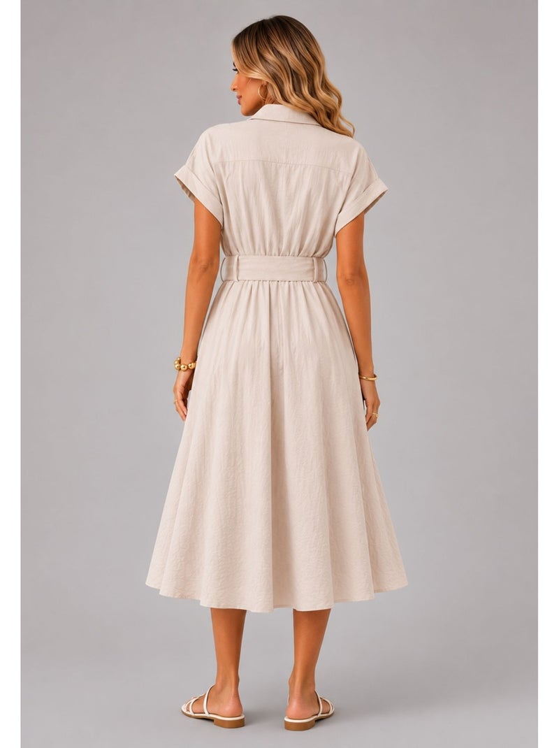 Vestido Kebello Beige - Kiabi