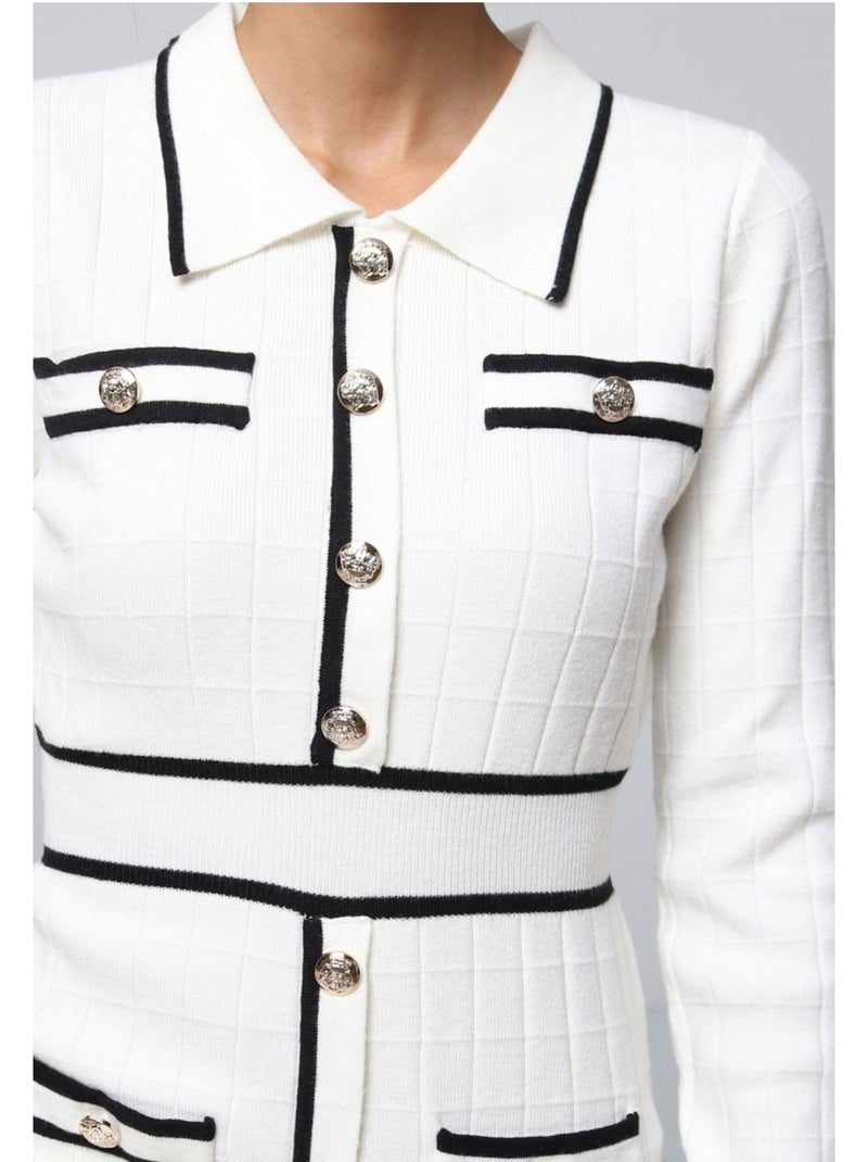 Vestido Kebello Blanco - Kiabi