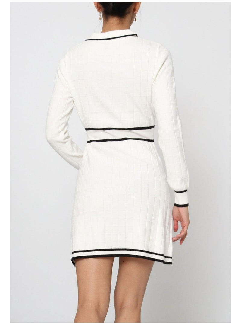 Vestido Kebello Blanco - Kiabi