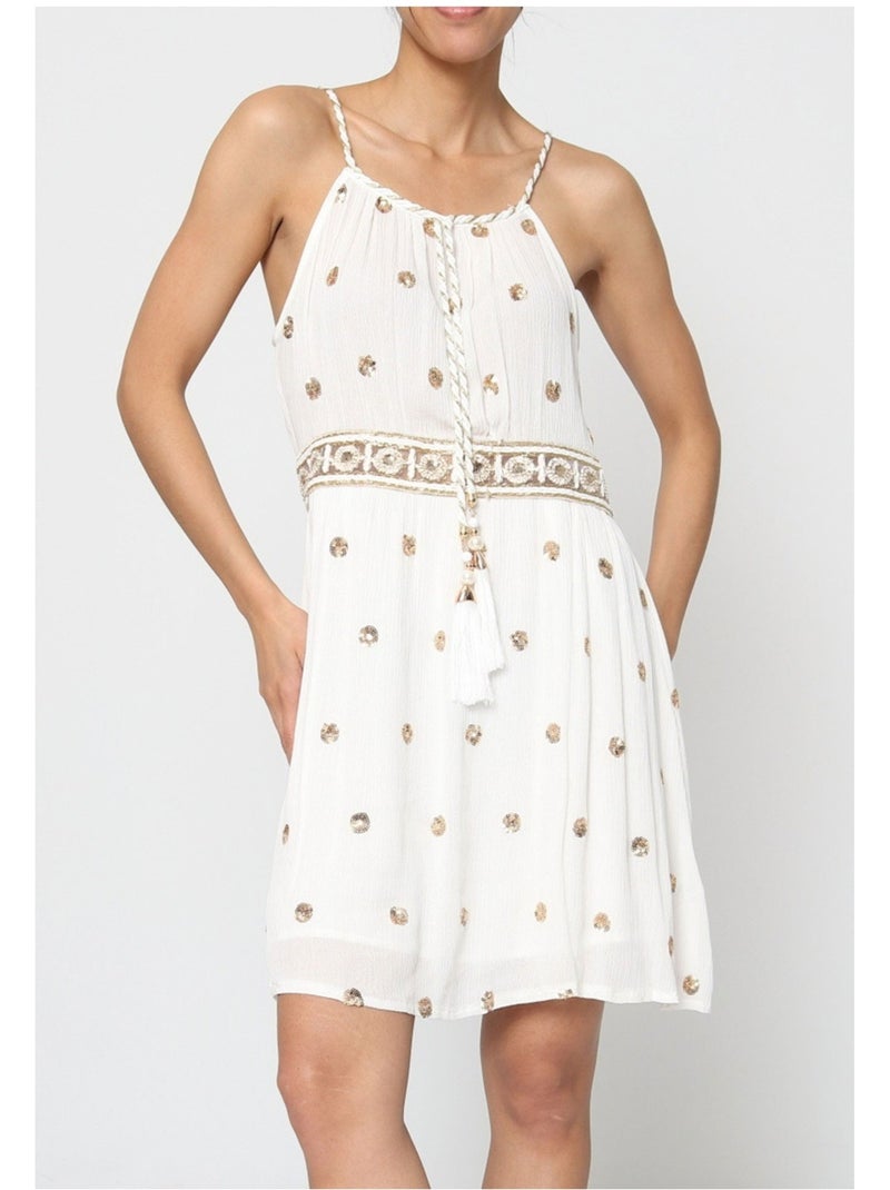 Vestido Kebello Blanco - Kiabi