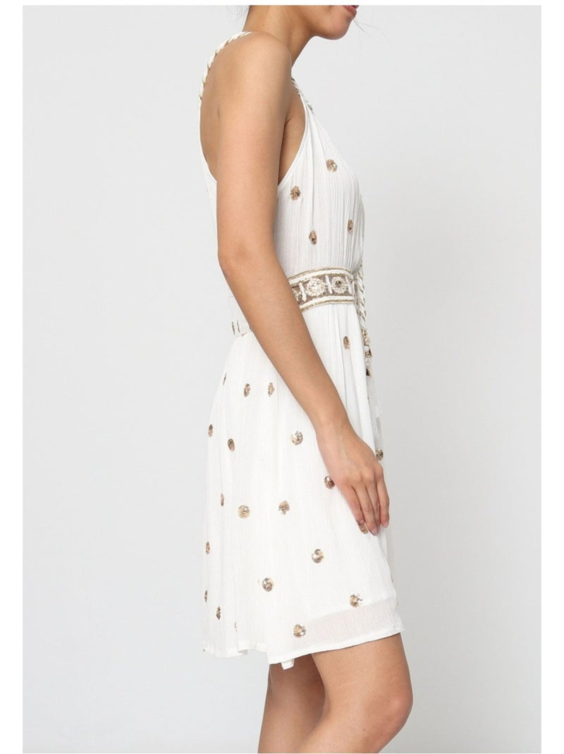 Vestido Kebello Blanco - Kiabi