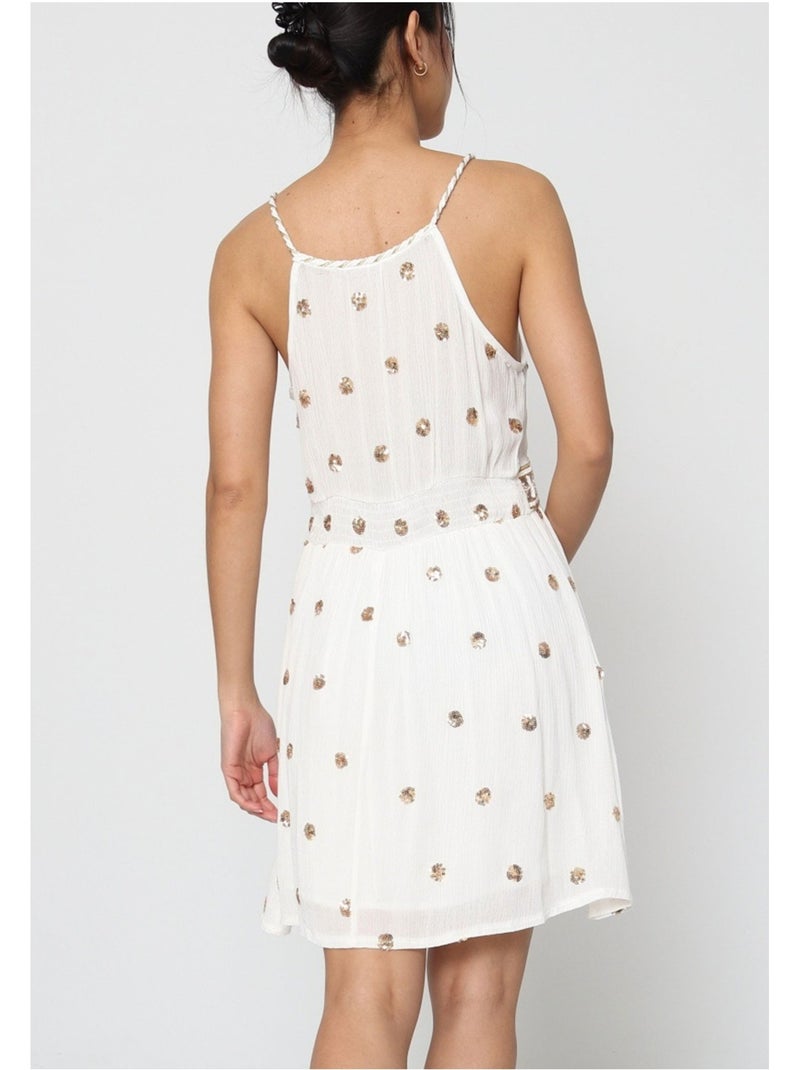 Vestido Kebello Blanco - Kiabi