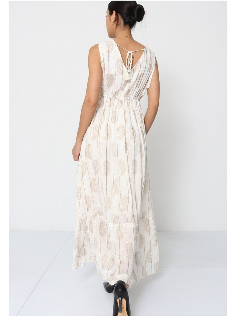 Vestido Kebello Blanco - Kiabi