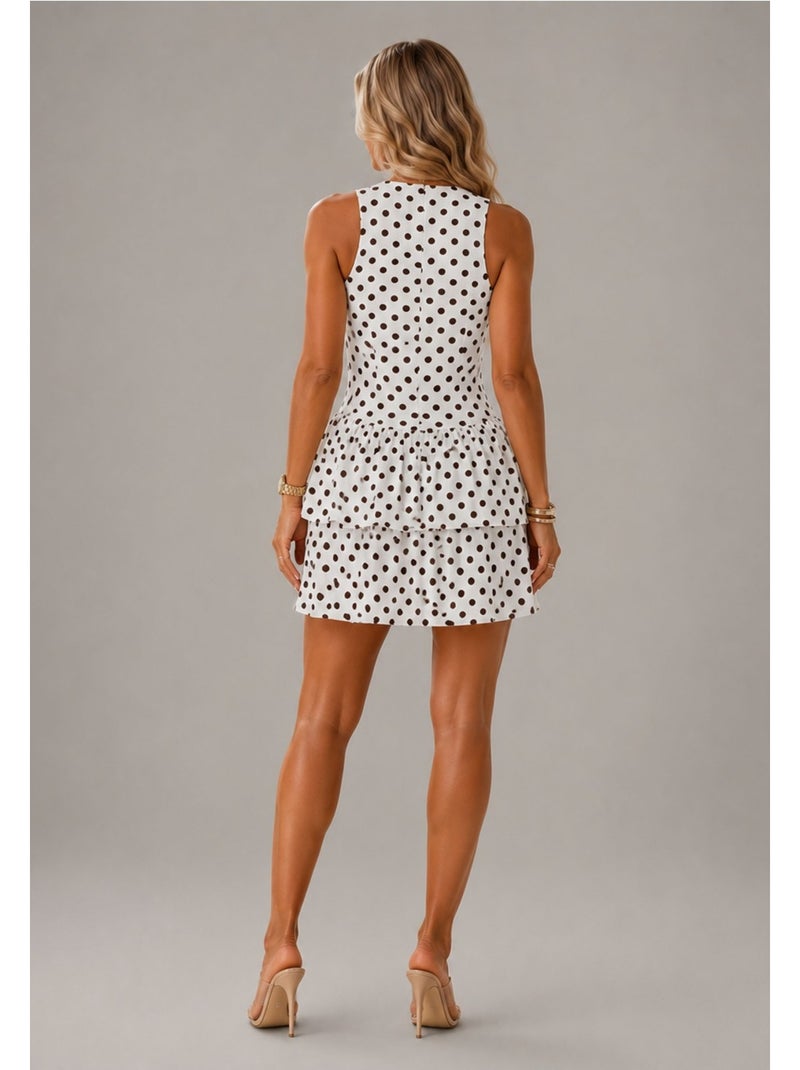 Vestido kebello Blanco - Kiabi