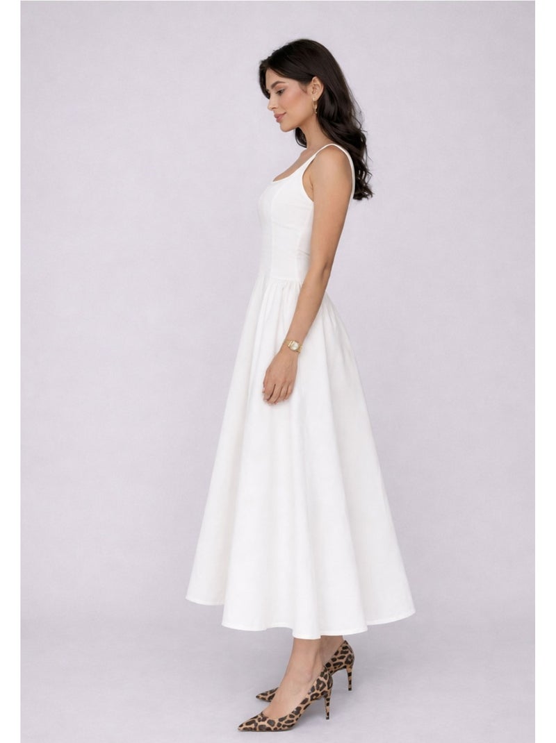 Vestido Kebello Blanco - Kiabi