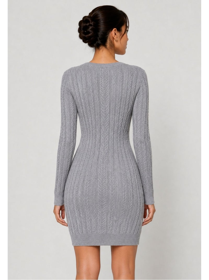 Vestido kebello Gris - Kiabi