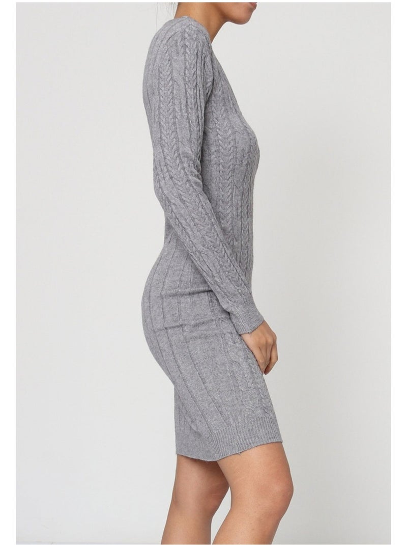 Vestido kebello Gris - Kiabi