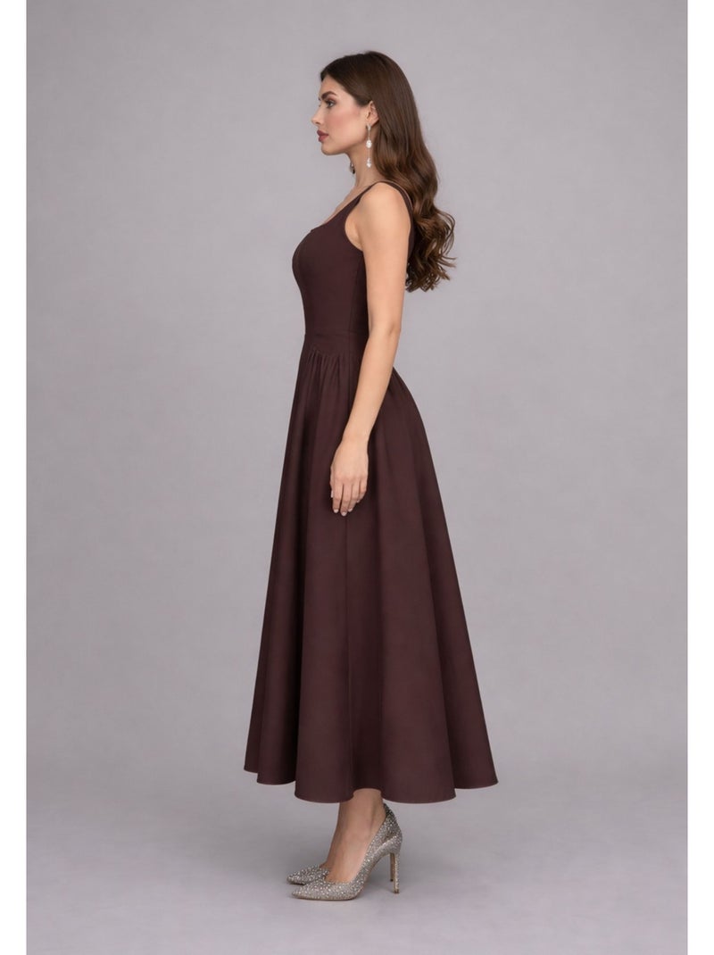 Vestido Kebello Marrón - Kiabi