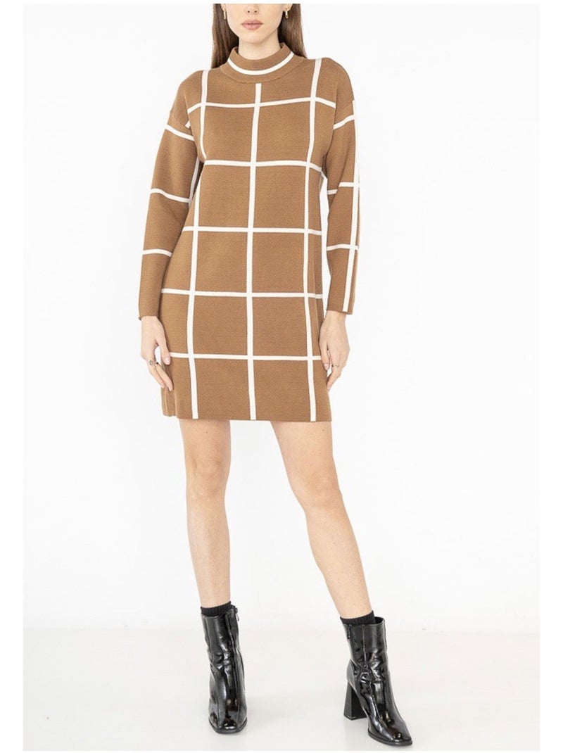 Vestido Kebello Marrón - Kiabi