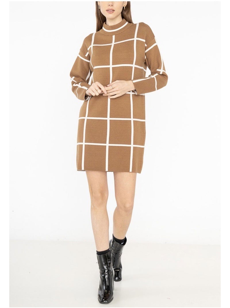 Vestido Kebello Marrón - Kiabi