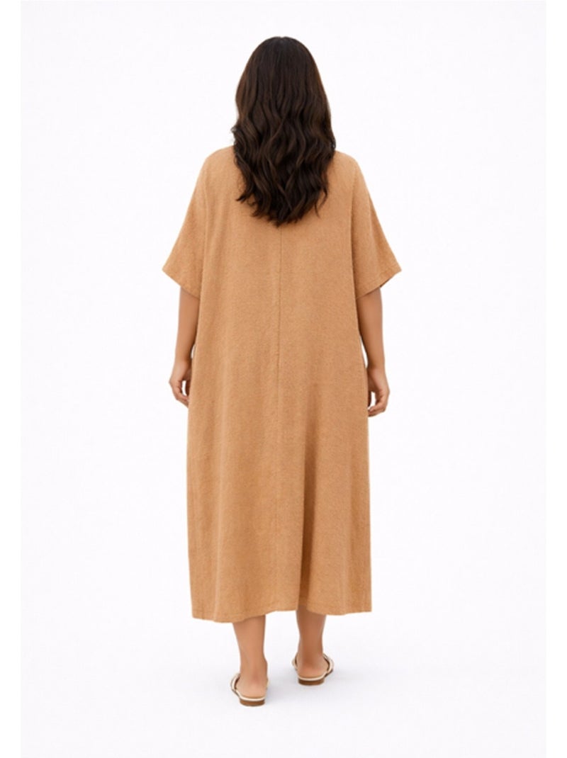 Vestido Kebello Marrón - Kiabi