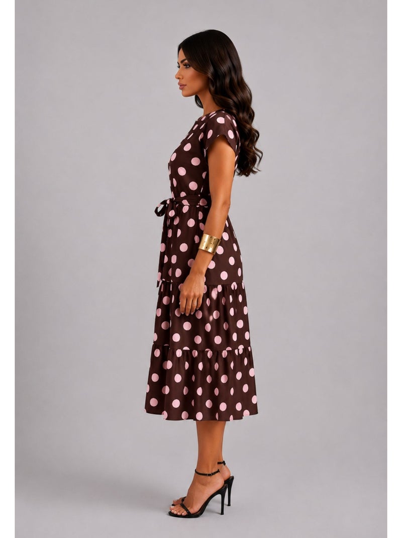 Vestido Kebello Marrón - Kiabi