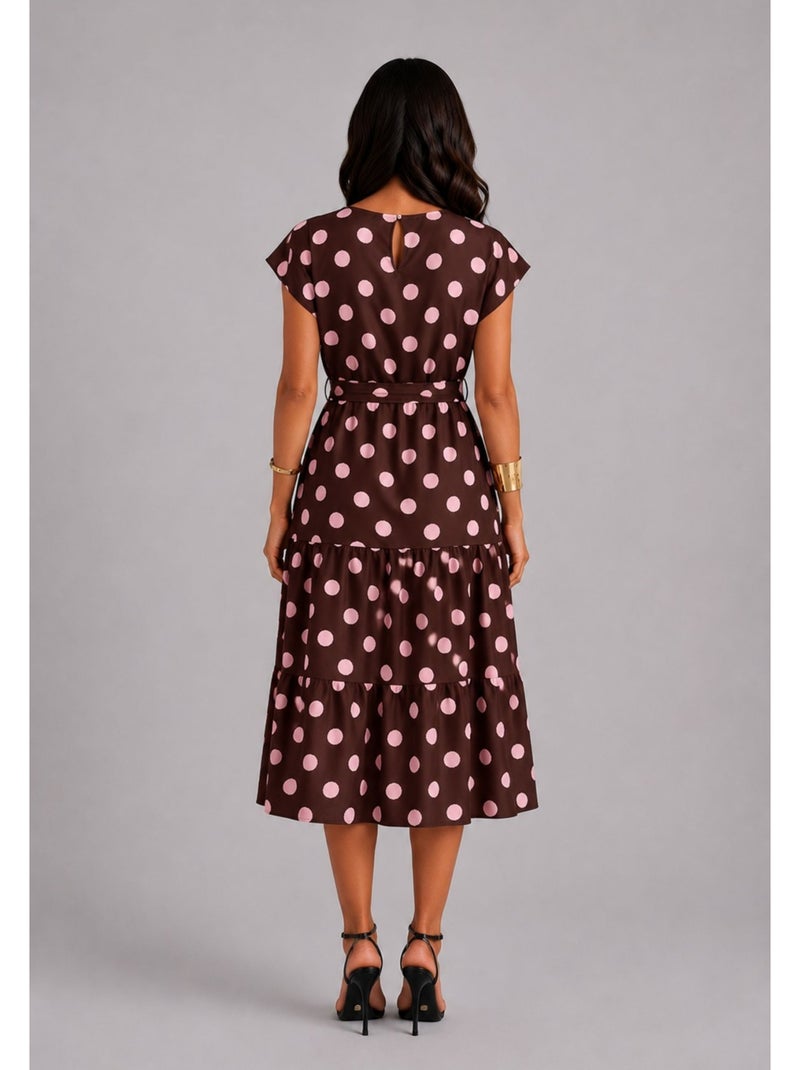 Vestido Kebello Marrón - Kiabi