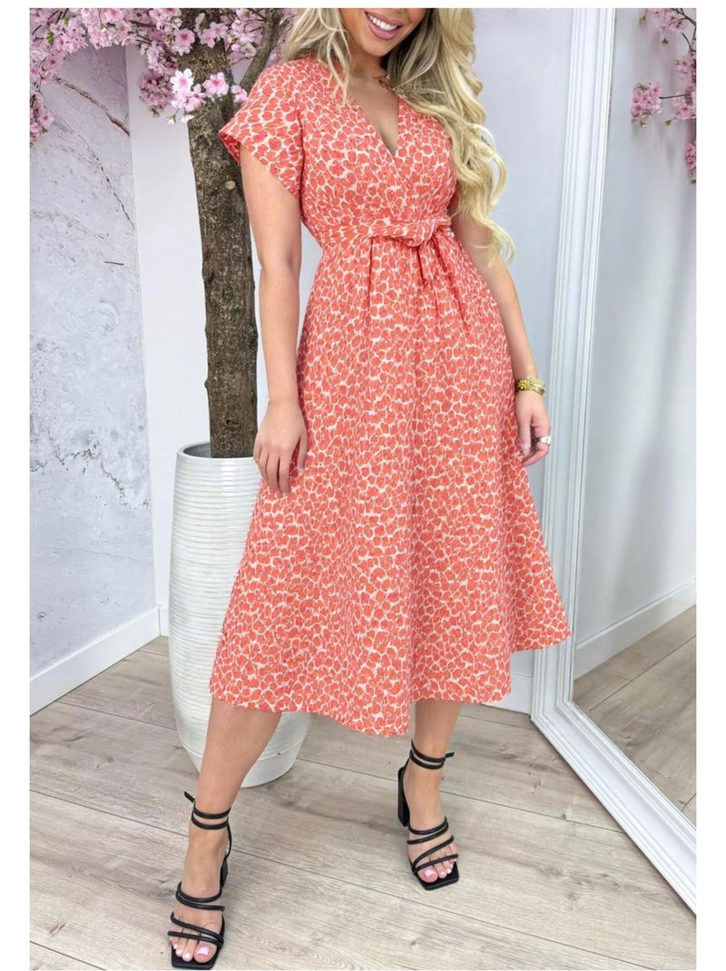 Vestido Kebello Naranja - Kiabi
