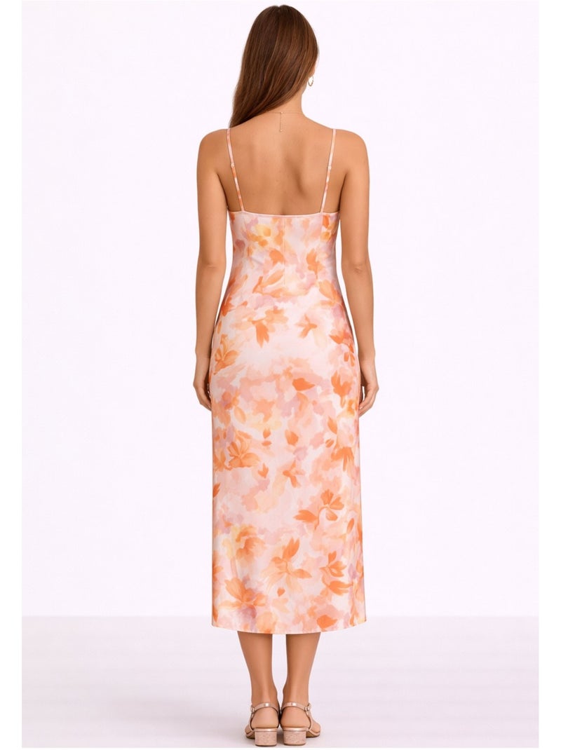 Vestido Kebello Naranja - Kiabi