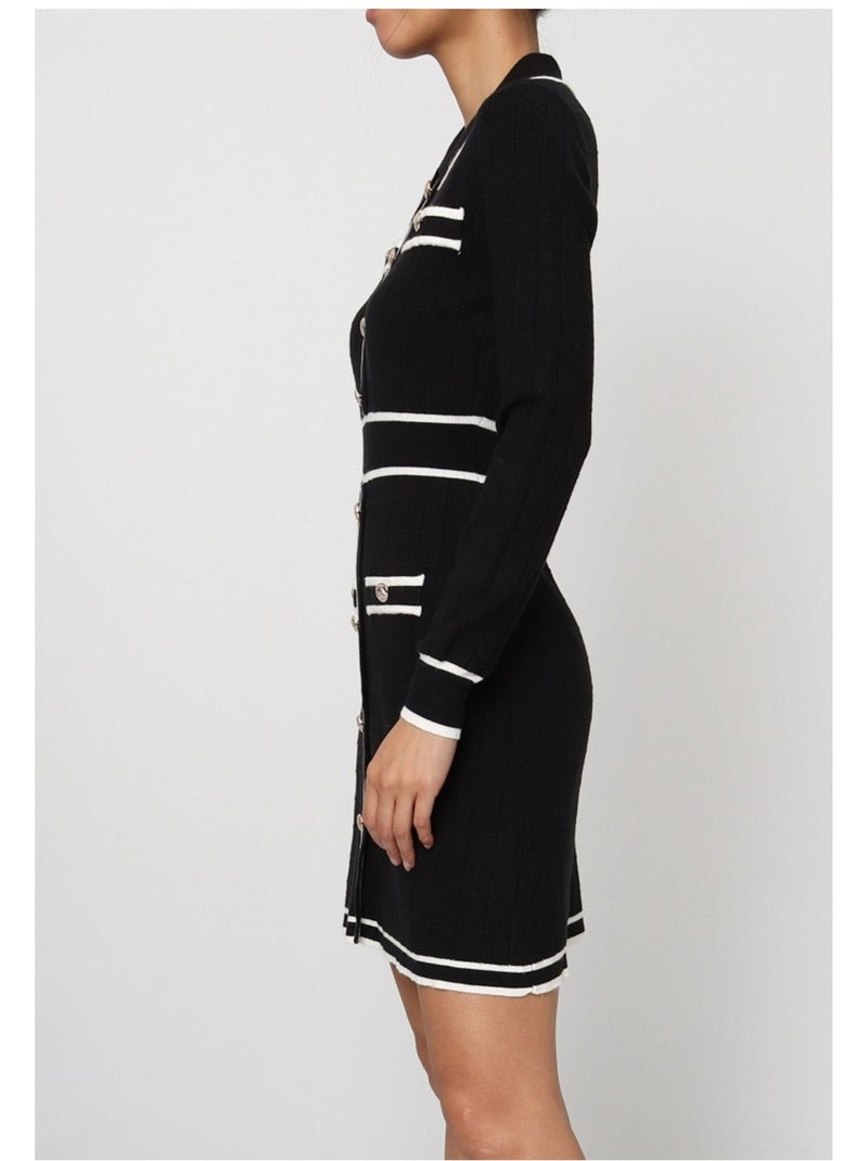 Vestido Kebello Negro Negro - Kiabi