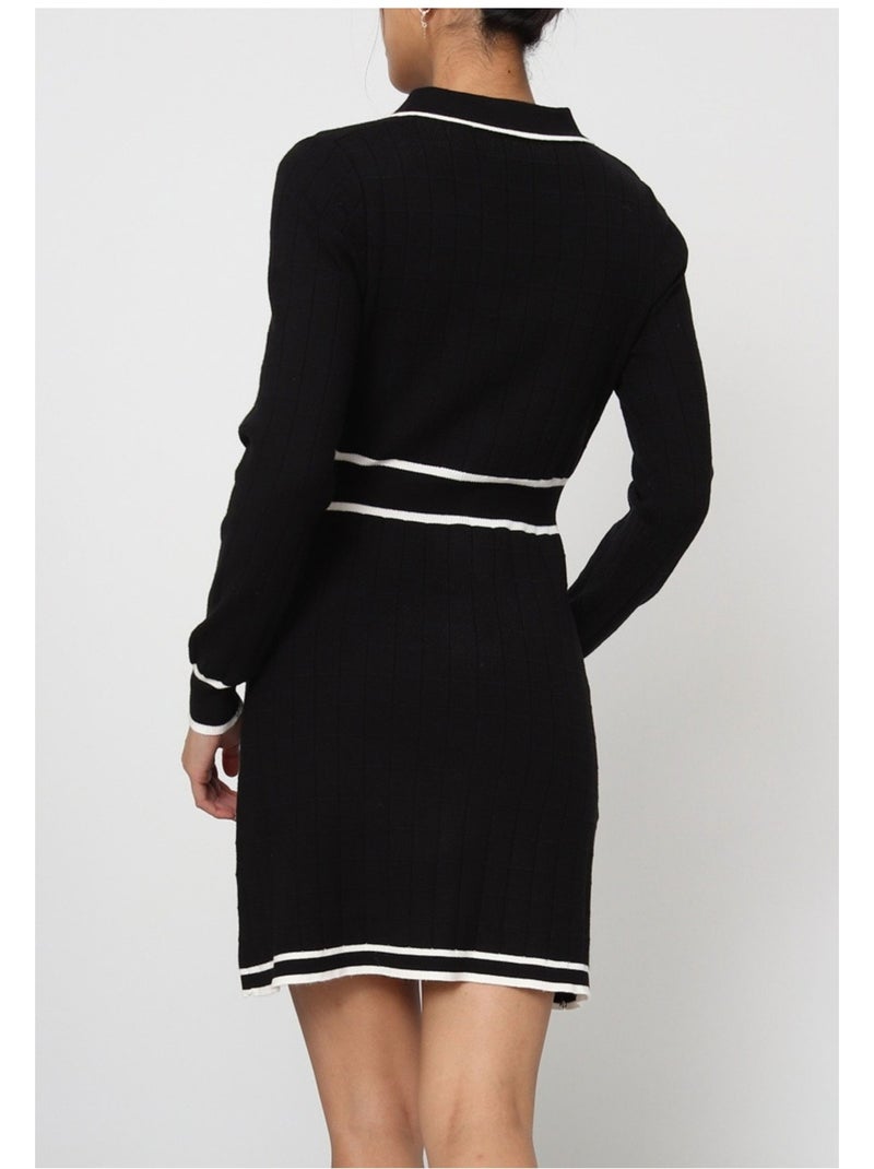 Vestido Kebello Negro Negro - Kiabi