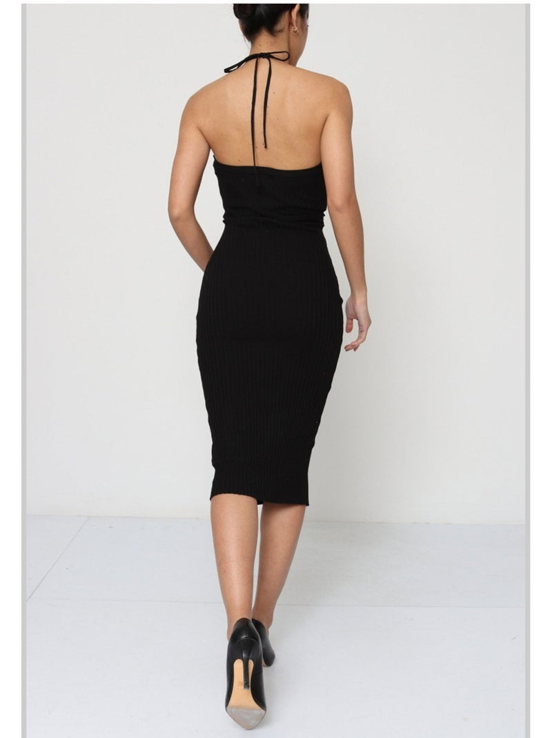 Vestido Kebello Negro Negro - Kiabi
