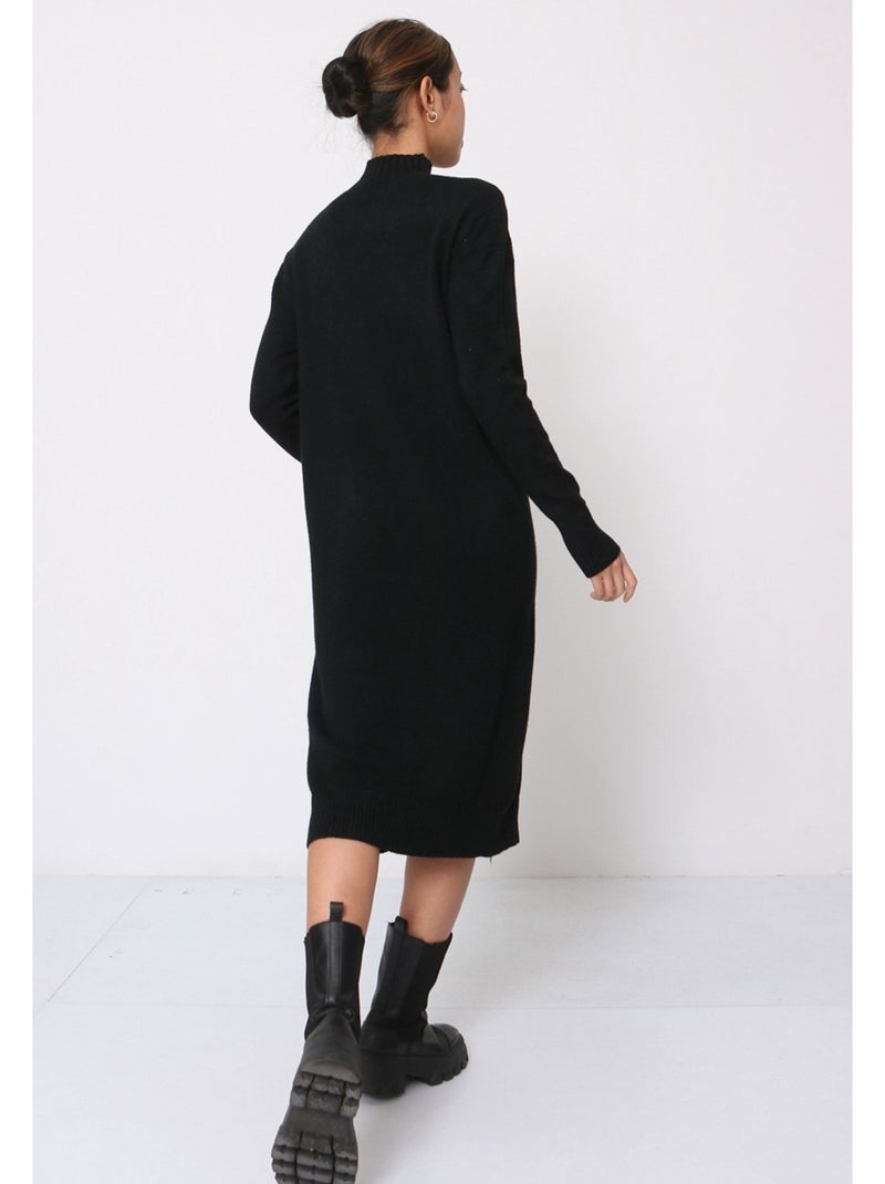 Vestido Kebello Negro Negro - Kiabi