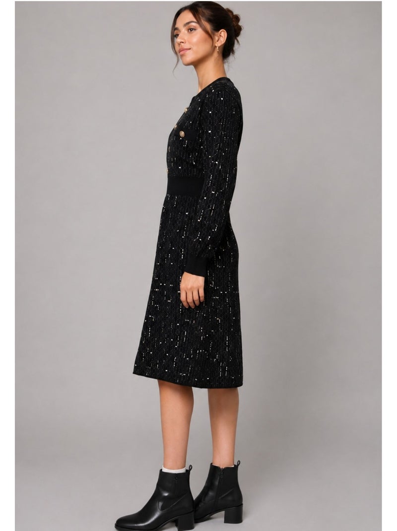 Vestido kebello Negro Negro - Kiabi