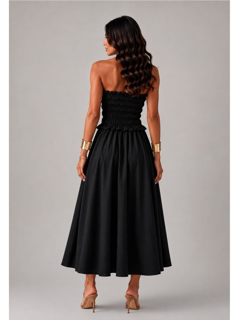 Vestido kebello Negro Negro - Kiabi