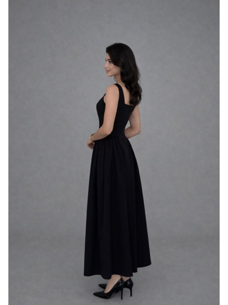 Vestido Kebello Negro Negro - Kiabi