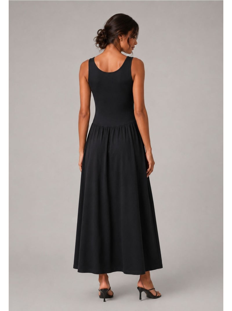 Vestido Kebello Negro Negro - Kiabi