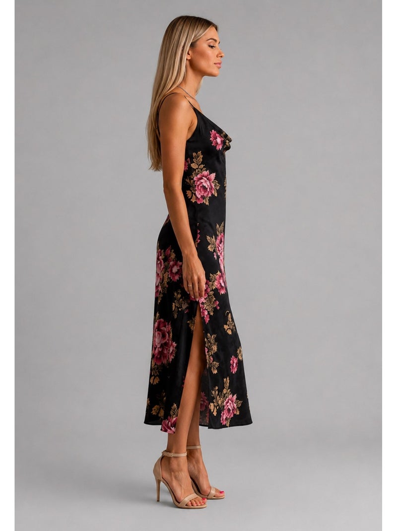 Vestido Kebello Negro Negro - Kiabi